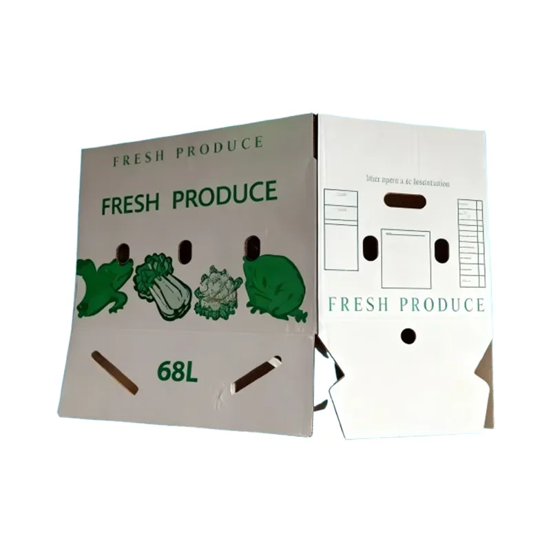 Вторичная гофрированная коробка из воска